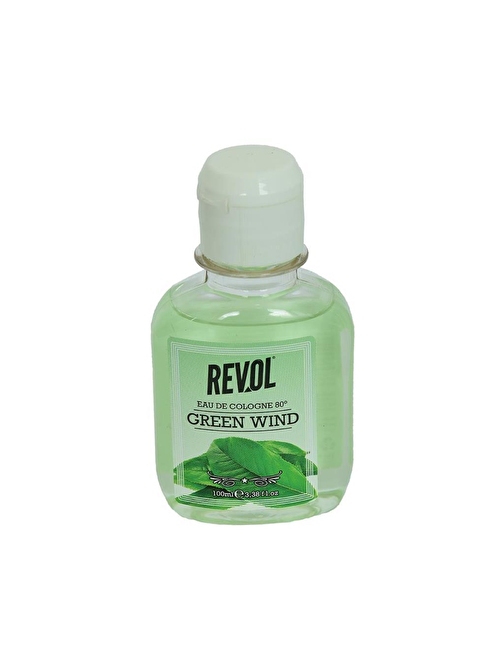 Revol Green Wind ED Cologne Yeşil Çay Kolonyası 80 Derece 100 ML