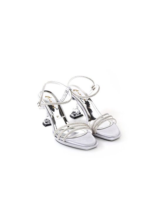 Papuçcity Sprs 02719 8 Cm Topuklu Kadın Stiletto Ayakkabı