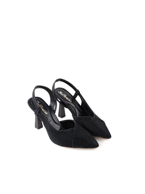 Papuçcity Sprs 02720 8 Cm Topuklu Kadın Stiletto Ayakkabı 