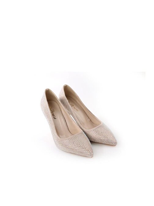 Papuçcity Sprs 02723 8 Cm Topuklu Kadın Stiletto Ayakkabı