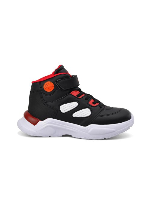 Pepino 985 Siyah-Beyaz-Kırmızı Erkek Çocuk Basketbol Ayakkabısı
