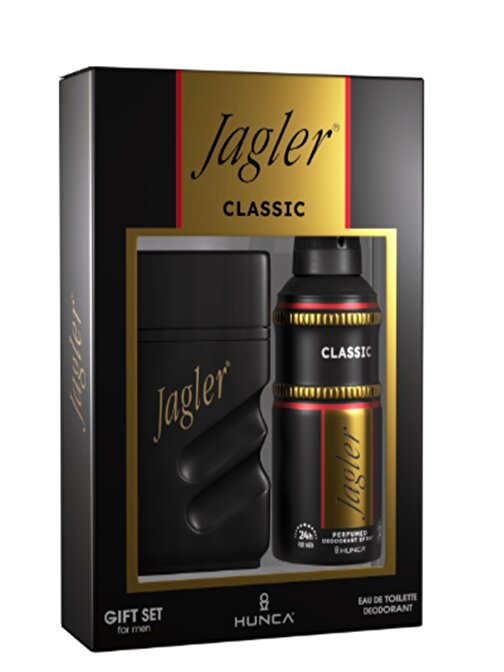 Jagler Classic Erkek Parfüm EDT 90 ML + Sprey Deodorant 150 ML( yeni ambalaj set)