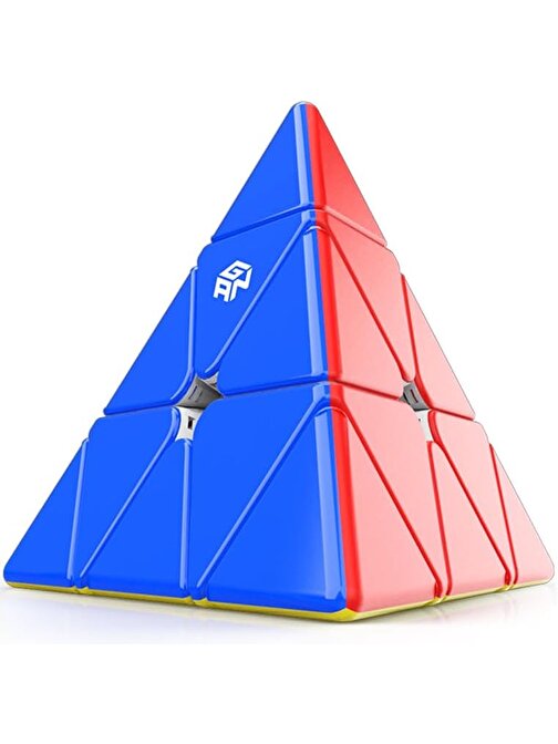 GAN Pyraminx 36 Mıknatıslı Hızlı Piramit Üçgen Rubik Küp Zeka Küpü Çıkartmasız (Standart) Türkiye Resmi Satıcısı