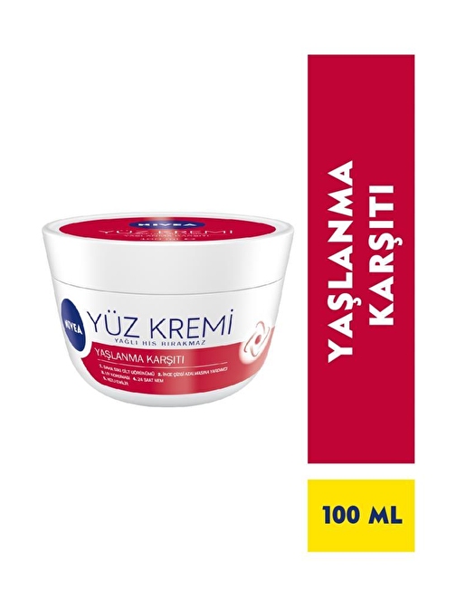 Nivea Yaşlanma Karşıtı Yüz Kremi 100 mL