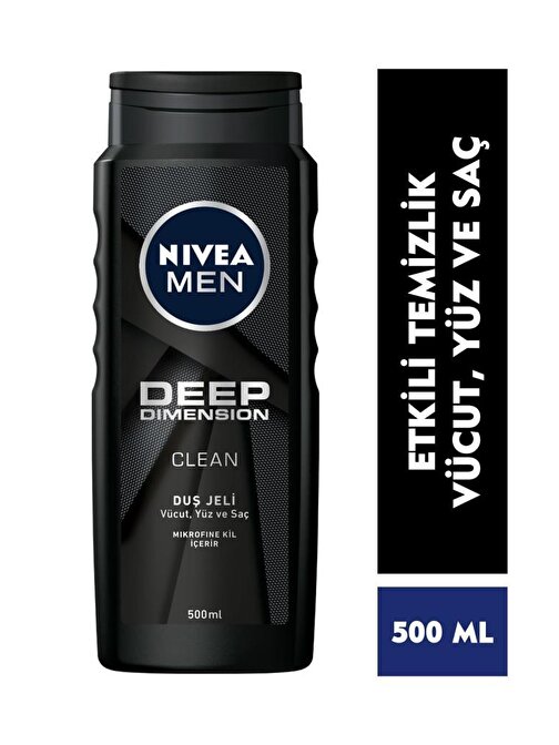 Nivea Men Deep Dımensıon Duş Jeli 500M
