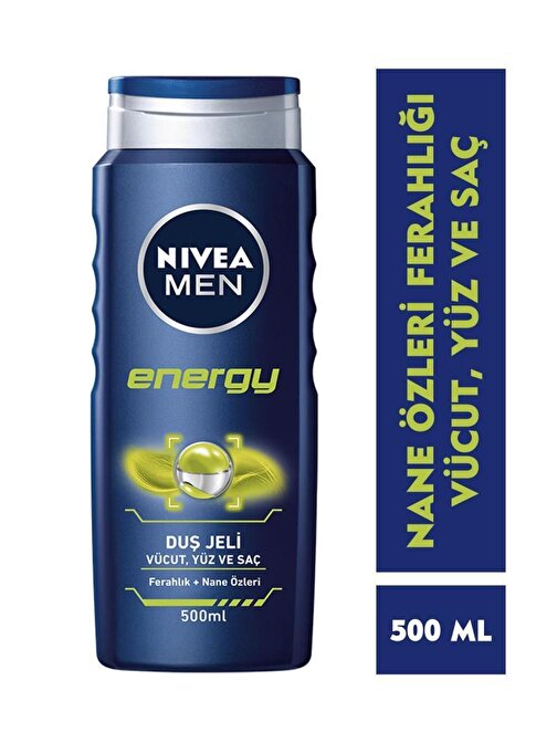 Nivea Energy Erkek Duş Jeli 500 ml