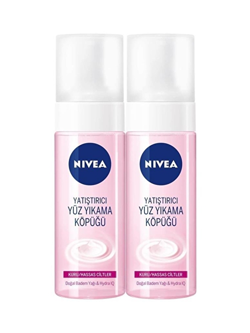 NİVEA YÜZ TEMİZLEME KÖPÜĞÜ 150 ML 1+1 HASSAS CİLTLER İÇİN