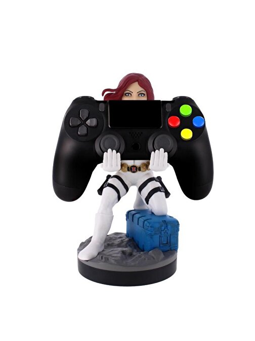 EXG Pro Cable Guys Marvel Black Widow White Suıt Phone and Controller Holder