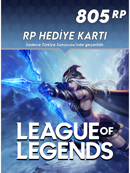 League Of Legends 805 Rp