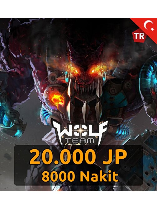 Wolfteam 20000 Joypara-8.000 Wolf Team Nakit