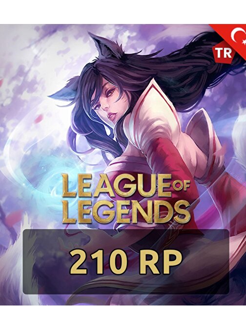 League Of Legends 210 RP Riot Points