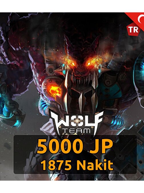 Wolfteam 5000 Joypara-1.875 Wolf Team Nakit