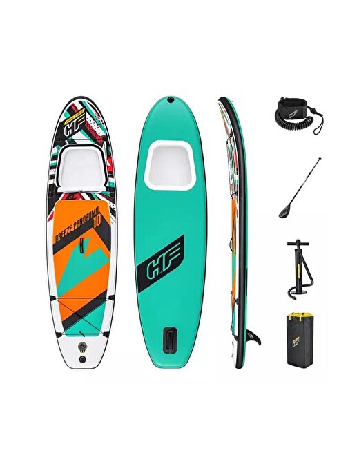 Bestway 65377 Panorama Şişme Kano Sörf Tahtası Hazır Set Stand Up Paddle Hazır Set