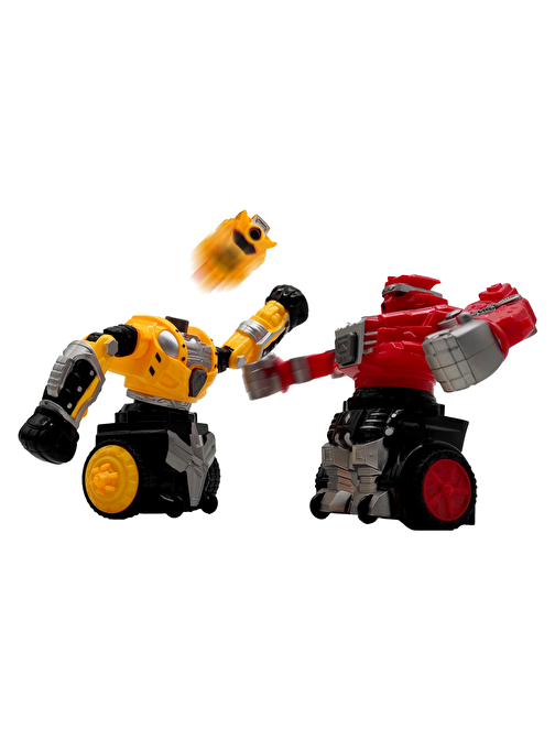 Birlik Oyuncak Savaşan Boksör Robotlar Mavi KLX700-13A