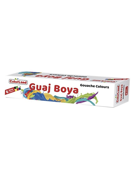 Colorland Guaj Boya 6 Renk 15 ML GUA02