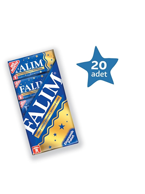 FALIM DAMLA SAKIZLI 5'Lİ PAKET 35GR - 20 ADET