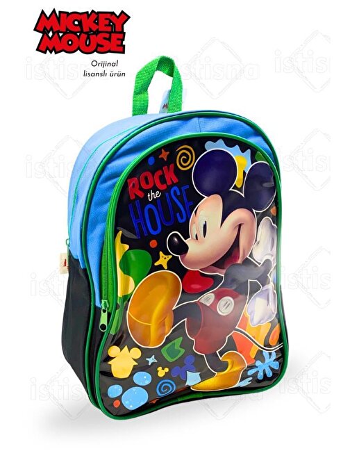 Mickey Mouse Orjinal Lisanslı Ortaokul İlkokul Sırt Çantası Okul Seti