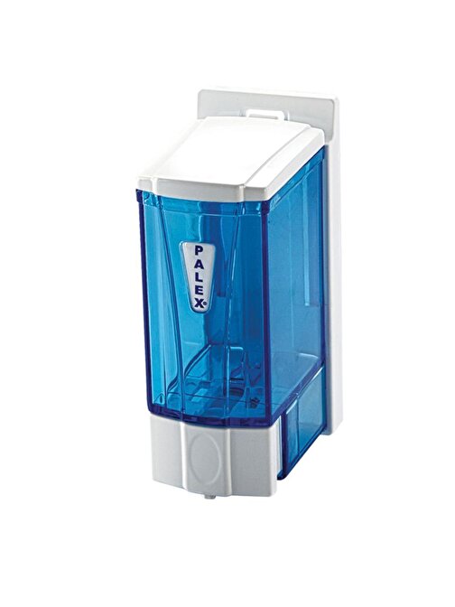 Omnisoft PLX 3562-1 Mini Sıvı Sabun Dispenseri 250 cc Şeffaf Mavi