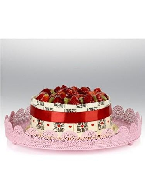 METAL CUPCAKE STANDI PEMBE