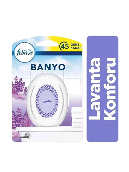 Febreze Hava Ferahlatıcı Banyo Oda Kokusu Lavanta 7.5ML