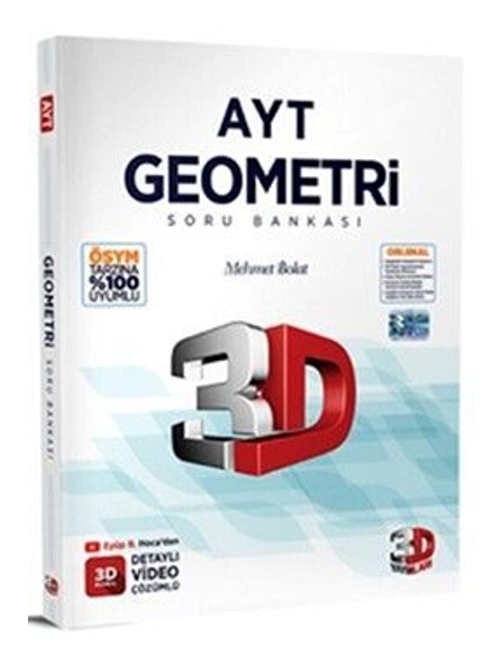 3D Ayt Geometri Soru Bankası 2023