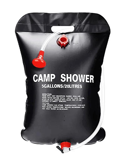 Kamp Duşu 20 LT Portatif Taşınabilir Kompakt Camp Shower 20 Litre Outdoor Duş Kamp Duş Piknik Duş