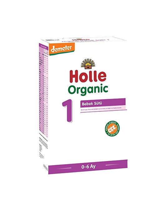 Holle 1 Organik Bebek Sütü 400 gr 0-6 Ay