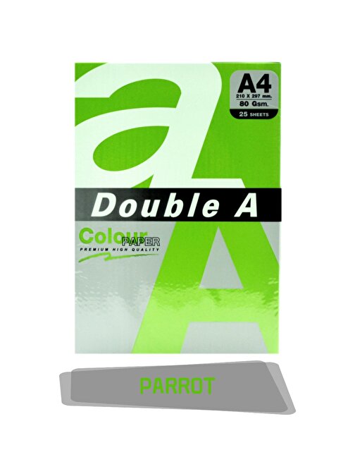 Double A Renkli Fotokopi Kağıdı 25 Li A4 80 gr