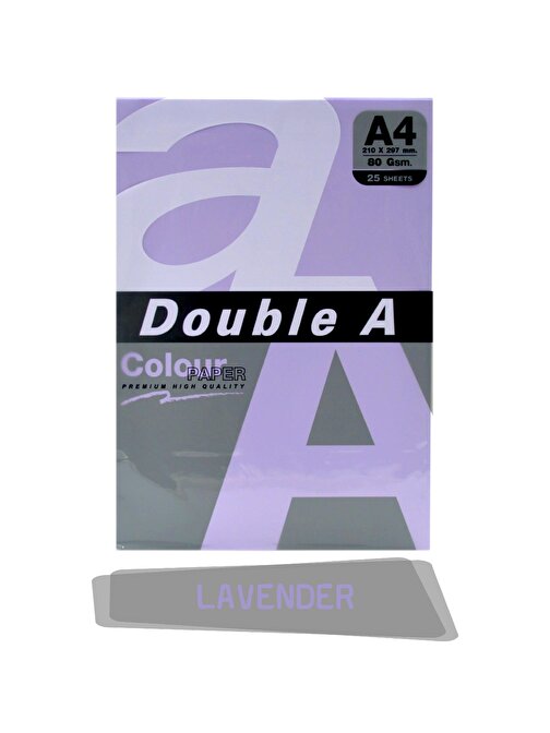 Double A Renkli Fotokopi Kağıdı 25 Li A4 80 gr
