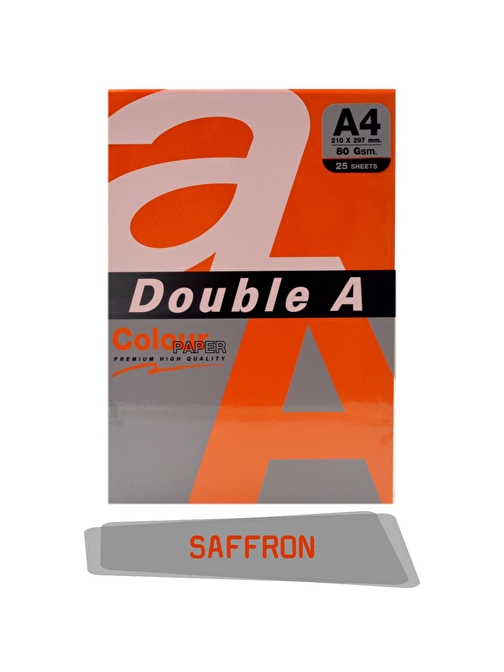 Double A Renkli Fotokopi Kağıdı 25 Li A4 80 gr