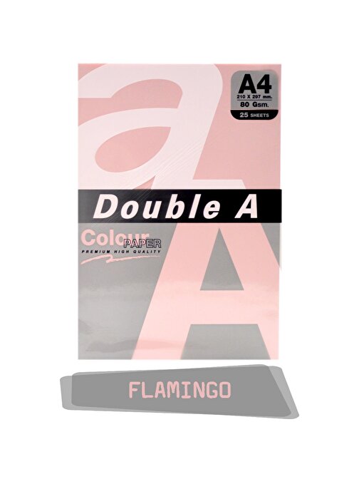 Double A Renkli Fotokopi Kağıdı 25 Li A4 80 gr