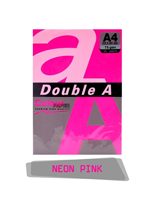 Double A Renkli Fotokopi Kağıdı 25 Li A4 75 gr