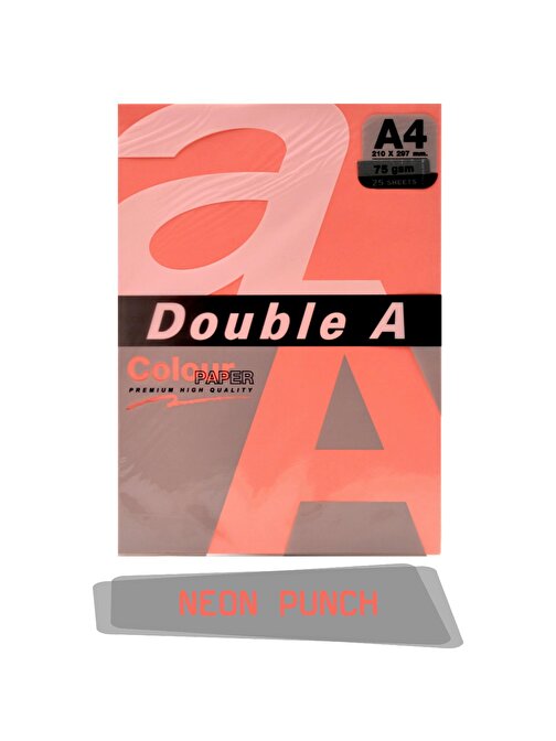 Double A Renkli Fotokopi Kağıdı 25 Li A4 75 gr