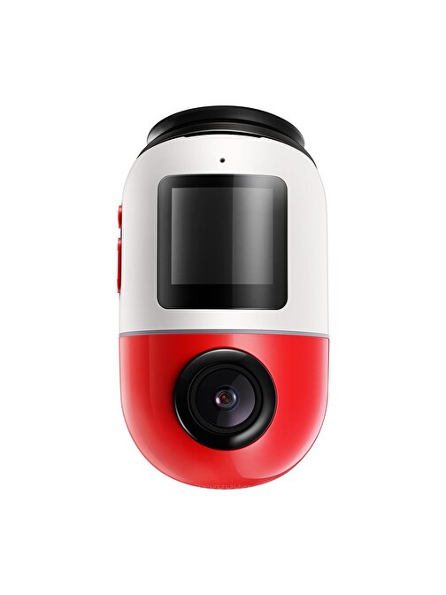 70mai X200 Omni 128GB 360° Dönebilen Araç İçi Kamera - Kırmızı & Beyaz