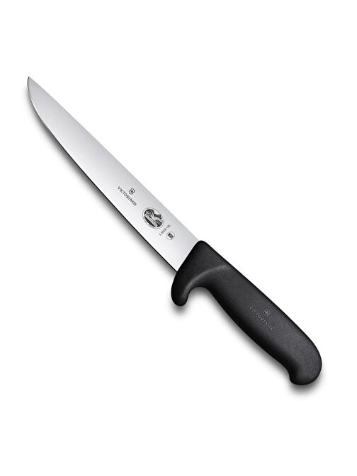 Victorinox 18cm Sıyırma Bıçağı Parmak Korumalı Siyah 5.5503.18L