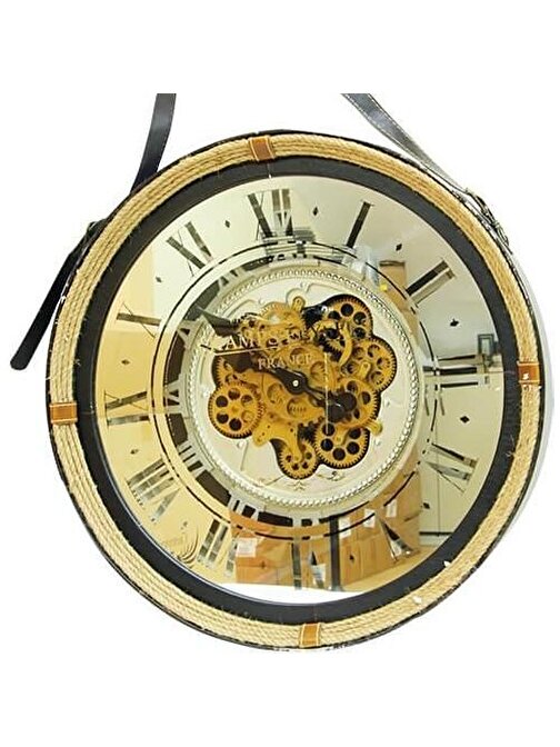 Himarry Saat Çarklı Askılı Duvar Saati Dekoratif Knm-C0120