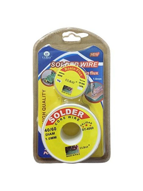 Himarry Solder Wire+Rosin Lehim Teli Pastası 2li Set