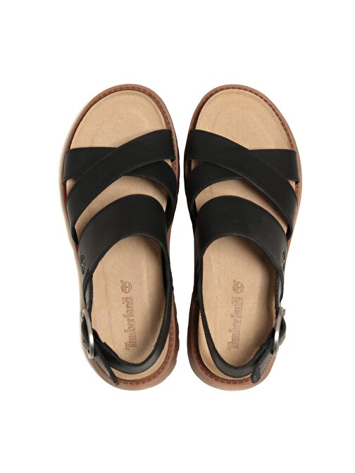 B0A61TRW021-R Timberland Backstrap Sandal Kadın Sandalet Siyah