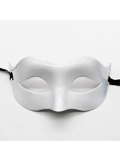 Himarry Beyaz Renk Kostüm Partisi Venedik Balo Maskesi