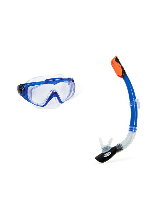 Intex Silikon Pro Gözlük ve Şnorkel Set (55962)
