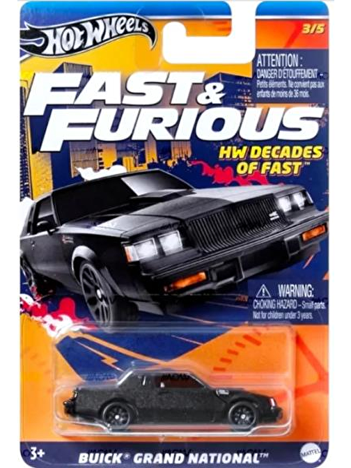 Hot Wheels Fast & Furious Buick Grand National HRW43