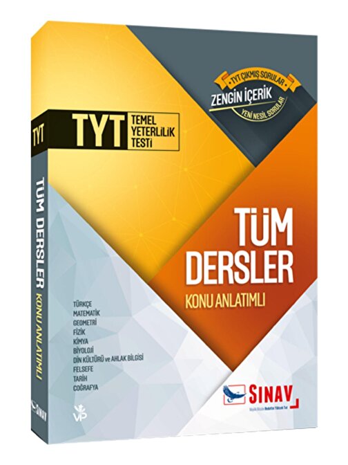 Tyt Tüm Dersler Konu Anlatımlı Tek Kitap (yeni Müfredat)