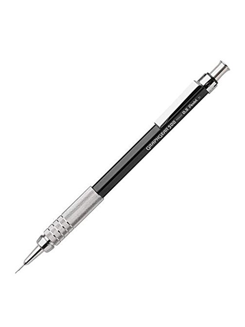 Pentel Graphgear 500 Mekanik Versatil Teknik Çizim Kalemi 0.5 Siyah