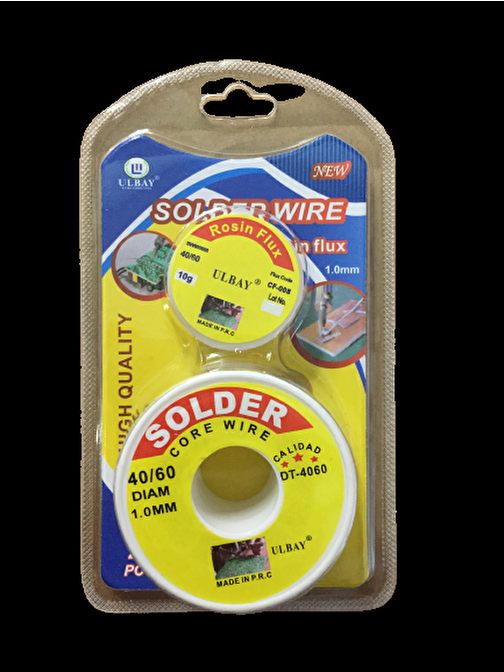 Solder Wire+Rosin Lehim Teli Pastası 2li Set