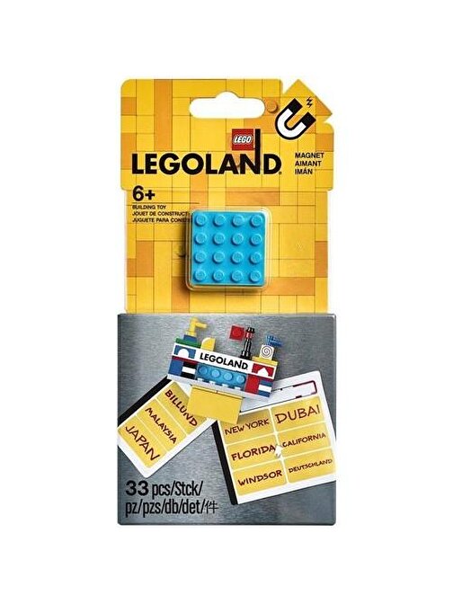 LEGO Magnet 854013 Legoland Buildable Magnet