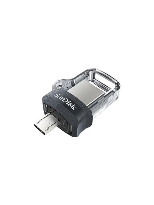 SanDisk Ultra Dual Drive m3.0 64GB Grey - Silver