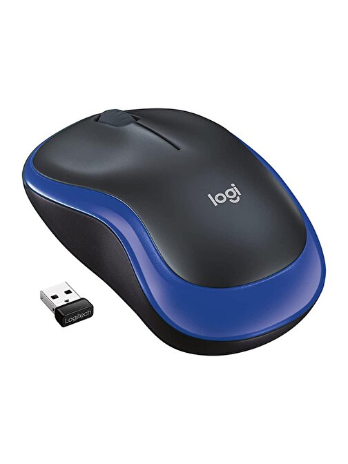 LOGITECH M185 MAVİ KABLOSUZ MOUSE