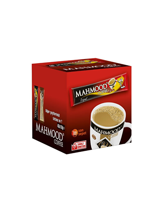 Mahmood Coffee 3'ü1 Arada 48 Adet Kupa Bardak Hediyeli