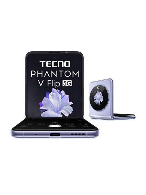 TECNO MOBILE PHANTOM V FLIP 5G 8/256 GB Mor (TECNO Türkiye Garantili)