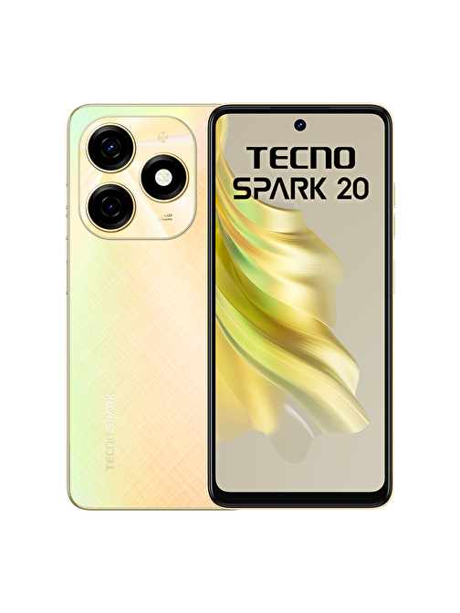 TECNO SPARK 20 8/128 GB Gold (TECNO Türkiye Garantili)